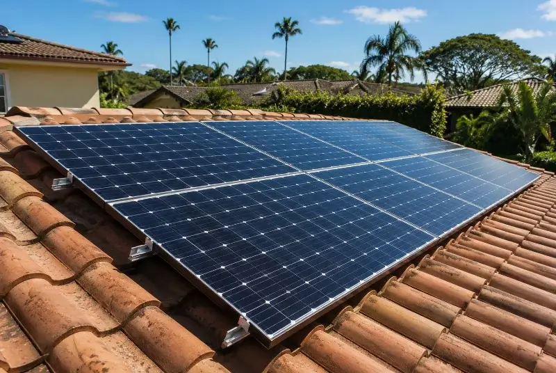 Installation de panneaux solaires à Genouilleux